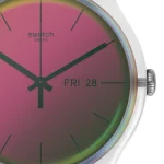 ساعت مچی مردانه زنانه سواچ SWATCH SUOK714 - Image 2