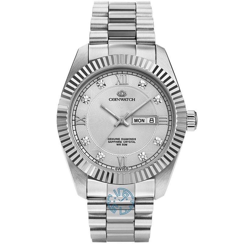 ساعت مچی مردانه کوین واچ COINWATCH C129SSV