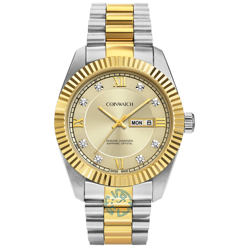 ساعت مچی مردانه کوین واچ COINWATCH C129TCM